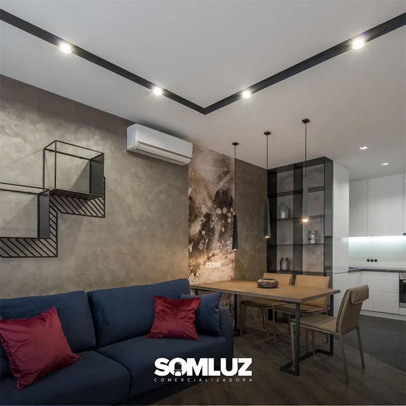 Lampara Spot Dirigible 7w Aluminio Blanco o Cálido Lumicraft _ Aguiled