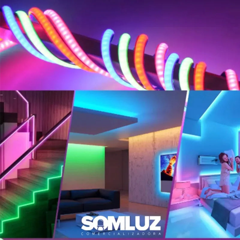 Manguera Led COB para Exterior 50m IP65 color a elegir Lumicraft