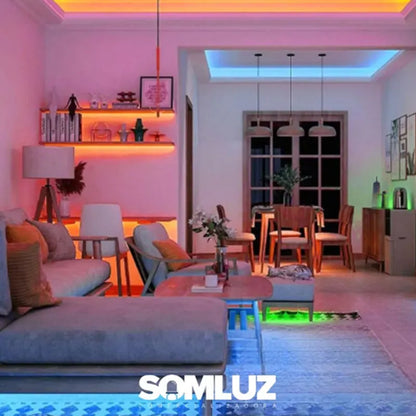 Manguera Led COB para Exterior 50m IP65 color a elegir Lumicraft