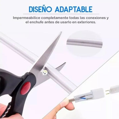 Manguera Led Neón Flexible 50m IP65 110V Color a Elegir Lumicraft