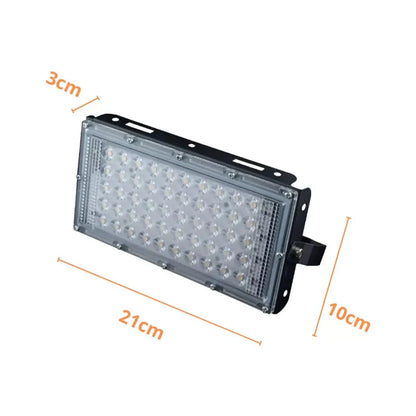 Reflector Led 50w Económico Rectangular Luz Blanca o Luz Cálida