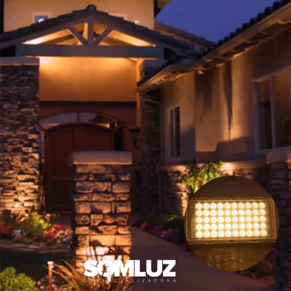 Reflector Led 50w Económico Rectangular Luz Blanca o Luz Cálida