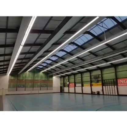 Regleta Led 40w Base Integrada Aluminio 240cm Opalino o Transparente Luz Blanca Lumicraft