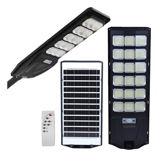 Farola Solar Para Exterior 500w Con Sensor De Movimiento - SYZ500W