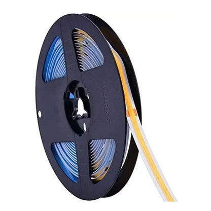 Tira Luz Led COB 12v Interior Luz Cálida o Luz Blanca 5m IP20 Lumicraft