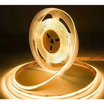 Tira Luz Led COB 12v Interior Luz Cálida o Luz Blanca 5m IP20 Lumicraft