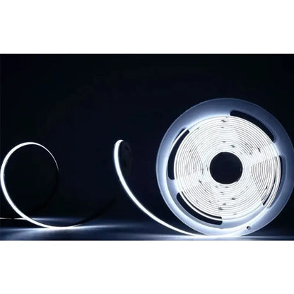 Tira Luz Led COB 12v Interior Luz Cálida o Luz Blanca 5m IP20 Lumicraft