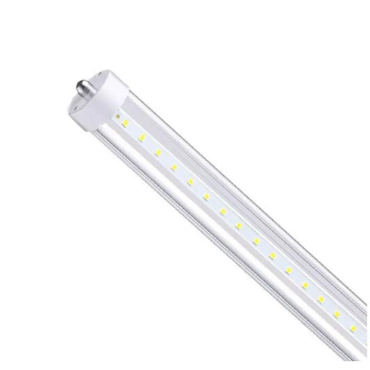 Tubo Led T8 40w 240cm Opalino o Transparente Luz Blanca Lumicraft