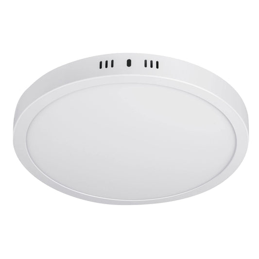 24w Lampara De Sobreponer Panel Led Redondo Luz Blanca Fría - MZMBYB24W