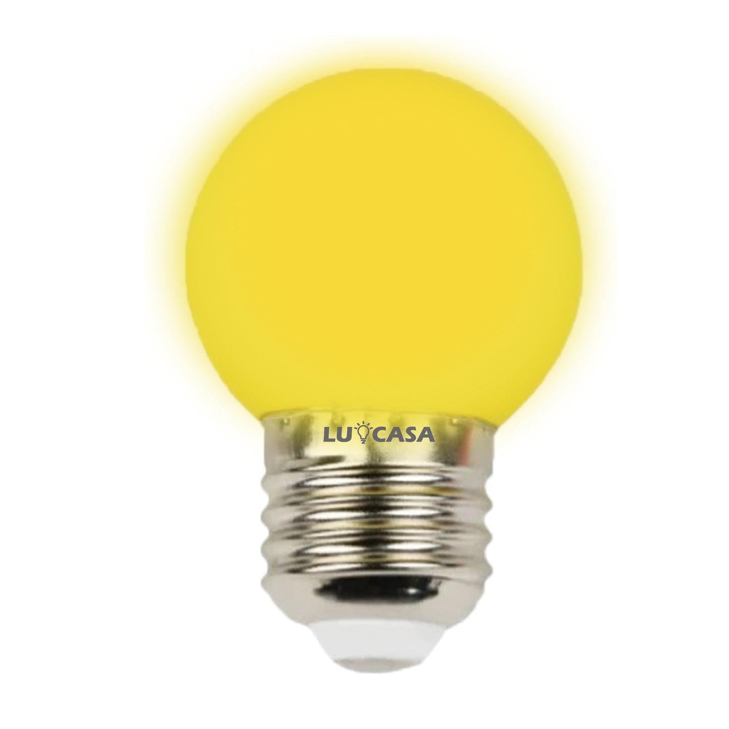 Foco Led Mini Bombilla De Colores G45 Base E27 E26