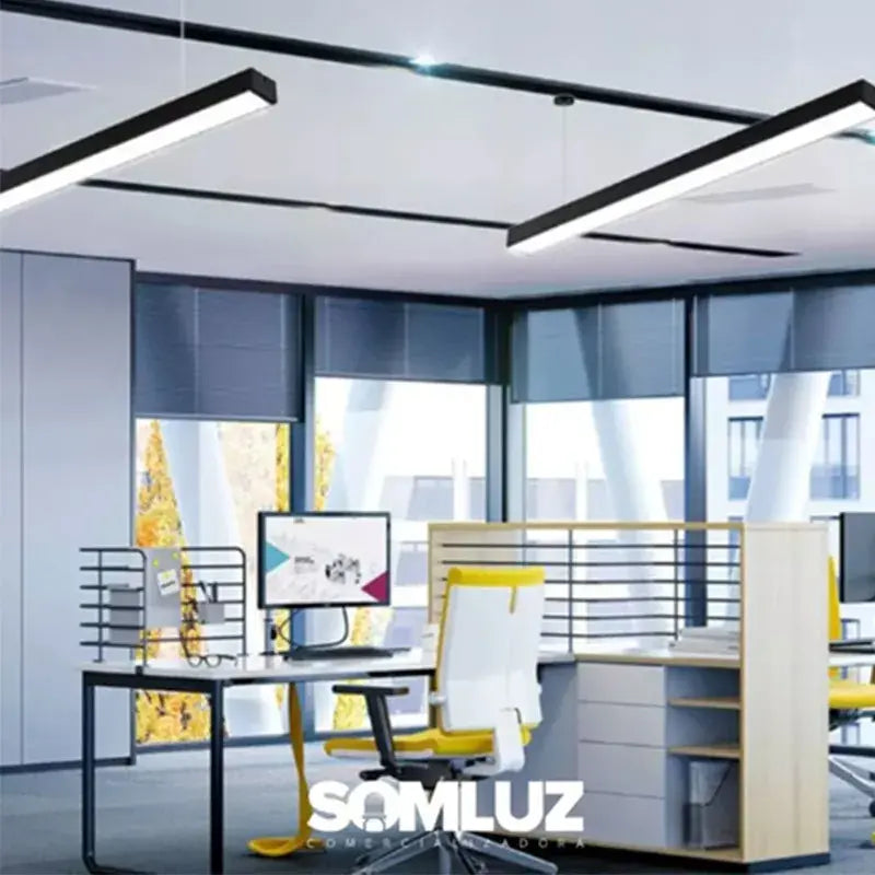 Lámpara Colgante para Oficina Minimalista de Led 24w Aguiled