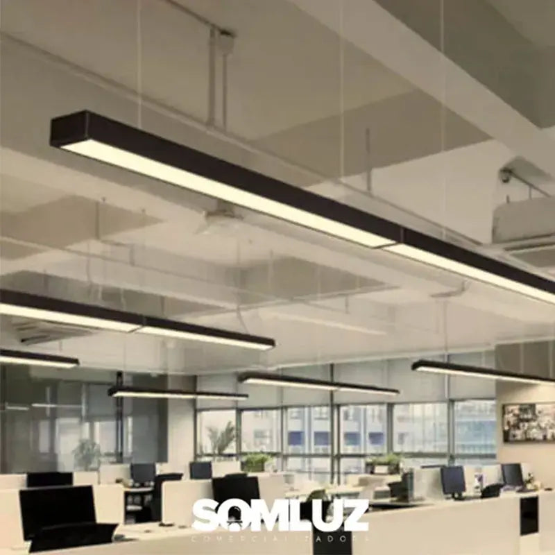 Lámpara Colgante para Oficina Minimalista de Led 24w Aguiled