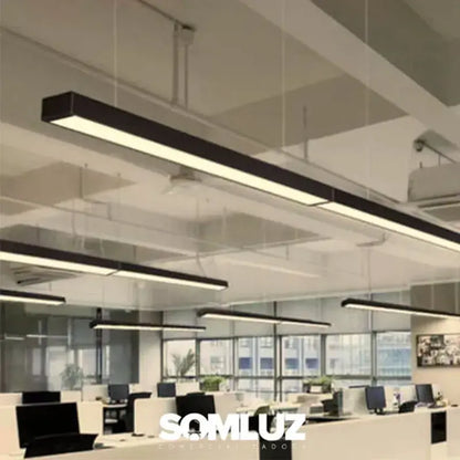 Lámpara Colgante para Oficina Minimalista de Led 24w Aguiled